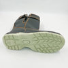 Oil Resistant Pu Sole Steel Toe Puncture Proof Keep Warm Fur Lined Safety Shoes for Winter