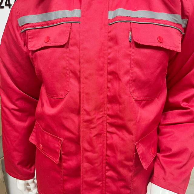 Winter Removable Lining Cotton Jacket Warm Labor Protection Work Clothes for Construction Sites