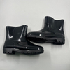 Black PVC Rain Boots Men Outdoor Gumboots