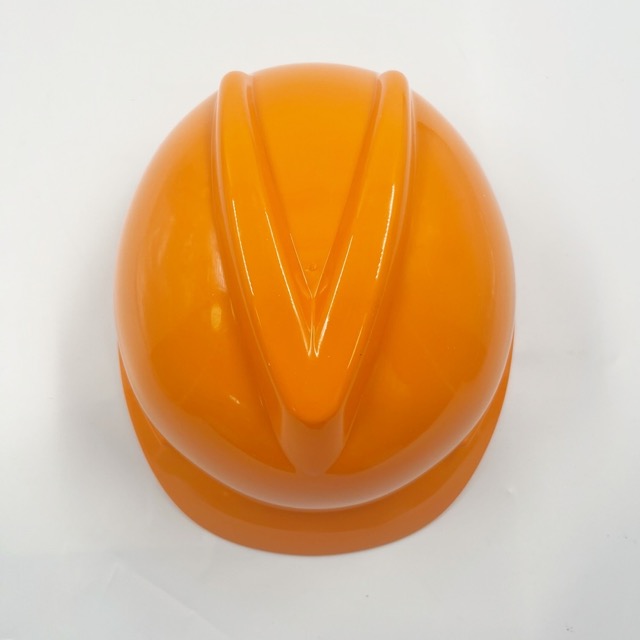 V-Shaped Industrial Construction Head Protective Safety Helmet