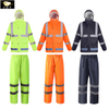 Traffic Safety Raincoat Polyester Reflective Raincoat