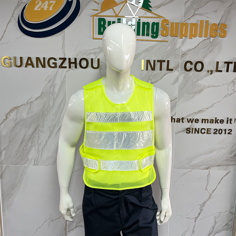 High Quality Custom Logo High-Visibility Reflective Safety Vest for Traffic Road Commander Working Clothes