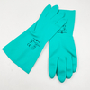Heavy Duty Nitrile Gloves Chemical Oil Resistant Industrial Household Hotel Cleaning Green Safety Work Gloves