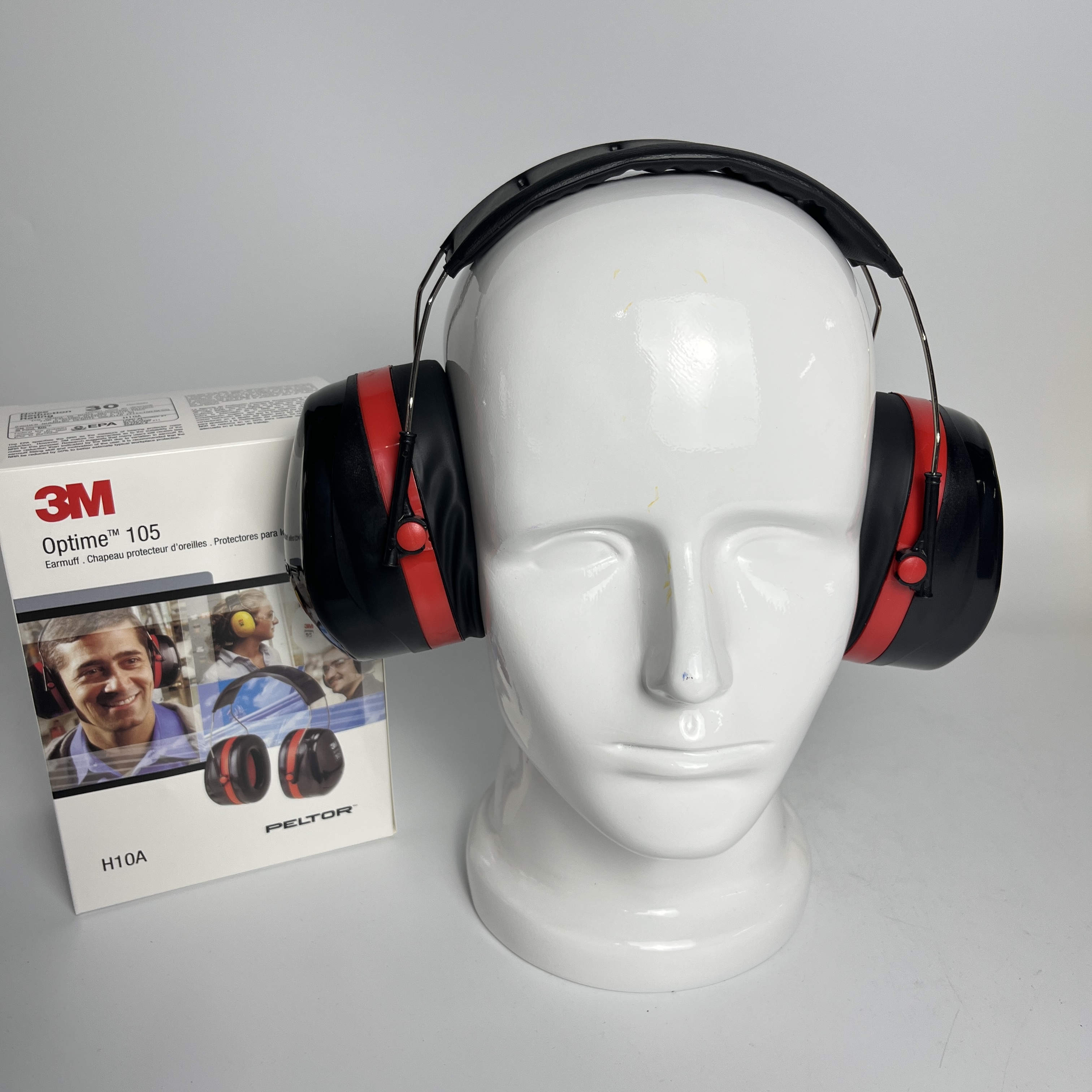 H10A Lightweight Protective Ear Muffs for Construction and Outdoor Work