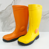 Latex Boots Rubber Waterproof Rubber Boots Anti-Slip Safety Rain Boots