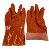 Anti-slip Industrial Oil Proof Safety Working Hand Protective PVC Gloves