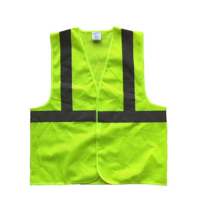 Breathable Mesh Material Work Clothing Traffic Safety Vest