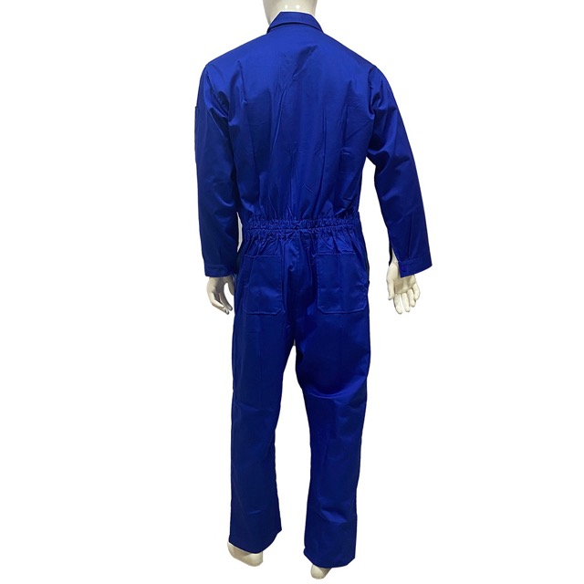 100% Cotton Multiple Sizes Blue Workwear Working Coveralls