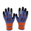 Hand Protection Rubber Coated Construction Work Gloves