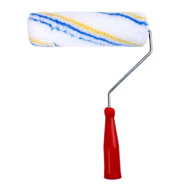 Plastic Handle Polyester Roller Brush for Paint Wall Roller Paint