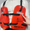  Factory Professional Red NBR 3-Piece Lifejacket Portable Lightweight Safety Life Jacket Vest