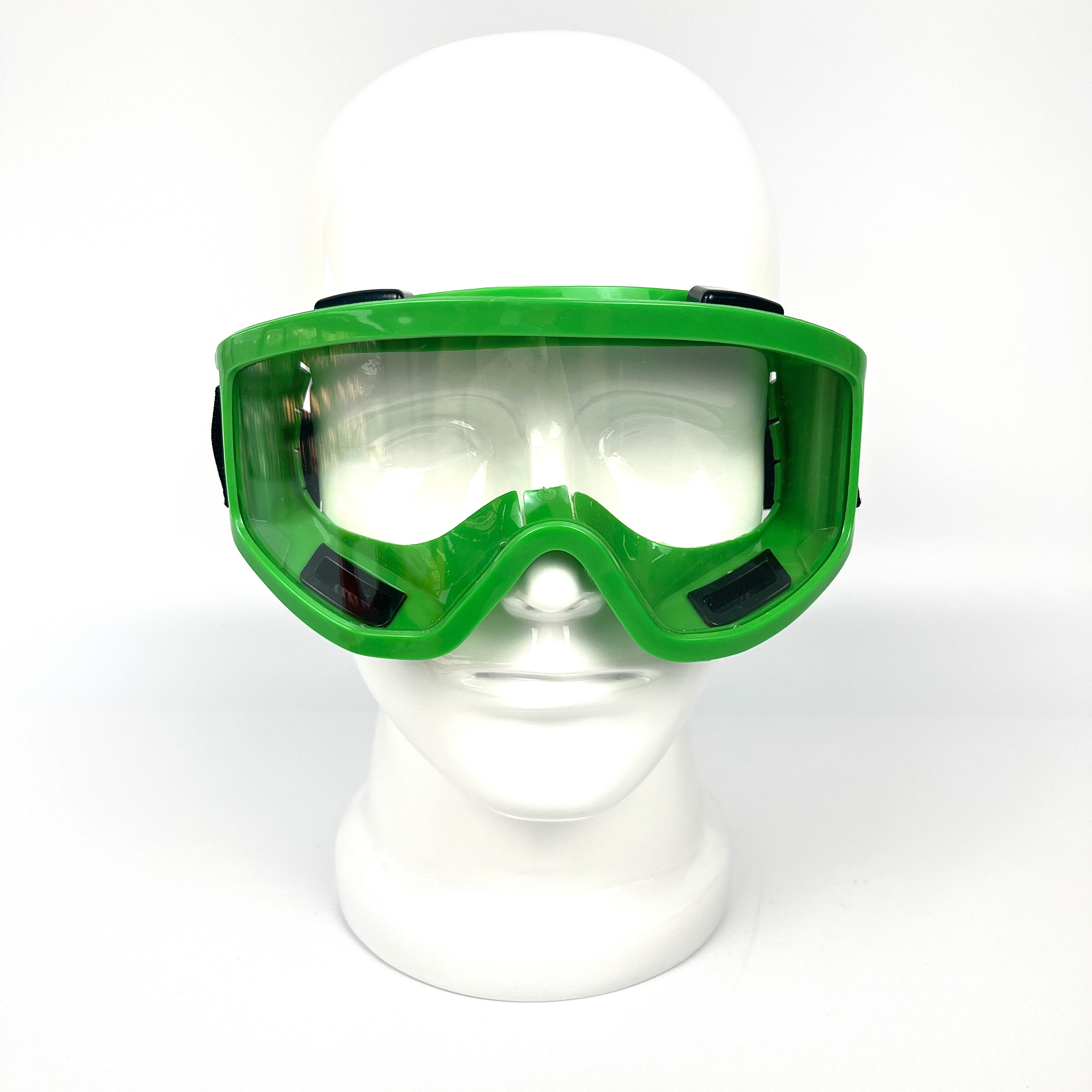 PPE Supplier Headband PC Clear Lens Fire Retardant Firemen Safety Glasses