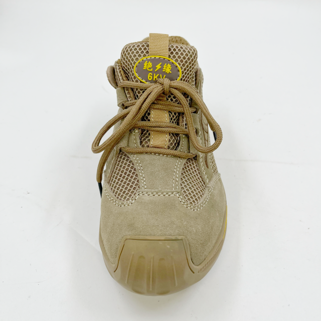 Anti-Smashing Anti-Puncture 6KV Safety Work Shoes Breathable Electrician's Insulation Shoes