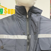 Thickened Waterproof Work Clothes Cotton Jackets Cold Resistant Clothing with Reflective Strips