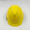 Construction Site V-shaped Breathable Anti Smashing Safety Helmet