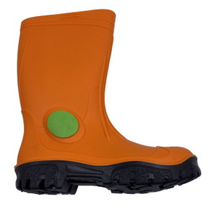 PVC Safety Gumboots Rain Boots With Steel Toe For Worker