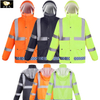 Traffic Safety Raincoat Polyester Reflective Raincoat