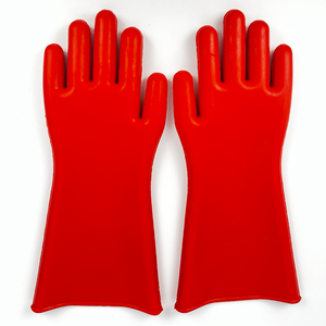 Insulated Hand Rubber Electricity Proof Gloves for Electrical Work