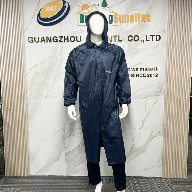 Customized Color PVC Coated Safety Raincoat Waterproof Rainwear