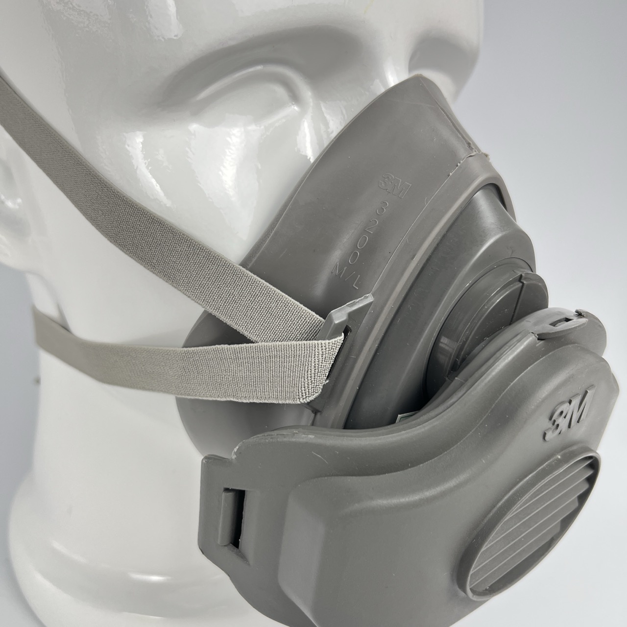 3200 Respirator Protection Gas Mask Chemical Silicone Labor Half Face Masks