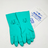 Heavy Duty Nitrile Gloves Chemical Oil Resistant Industrial Household Hotel Cleaning Green Safety Work Gloves