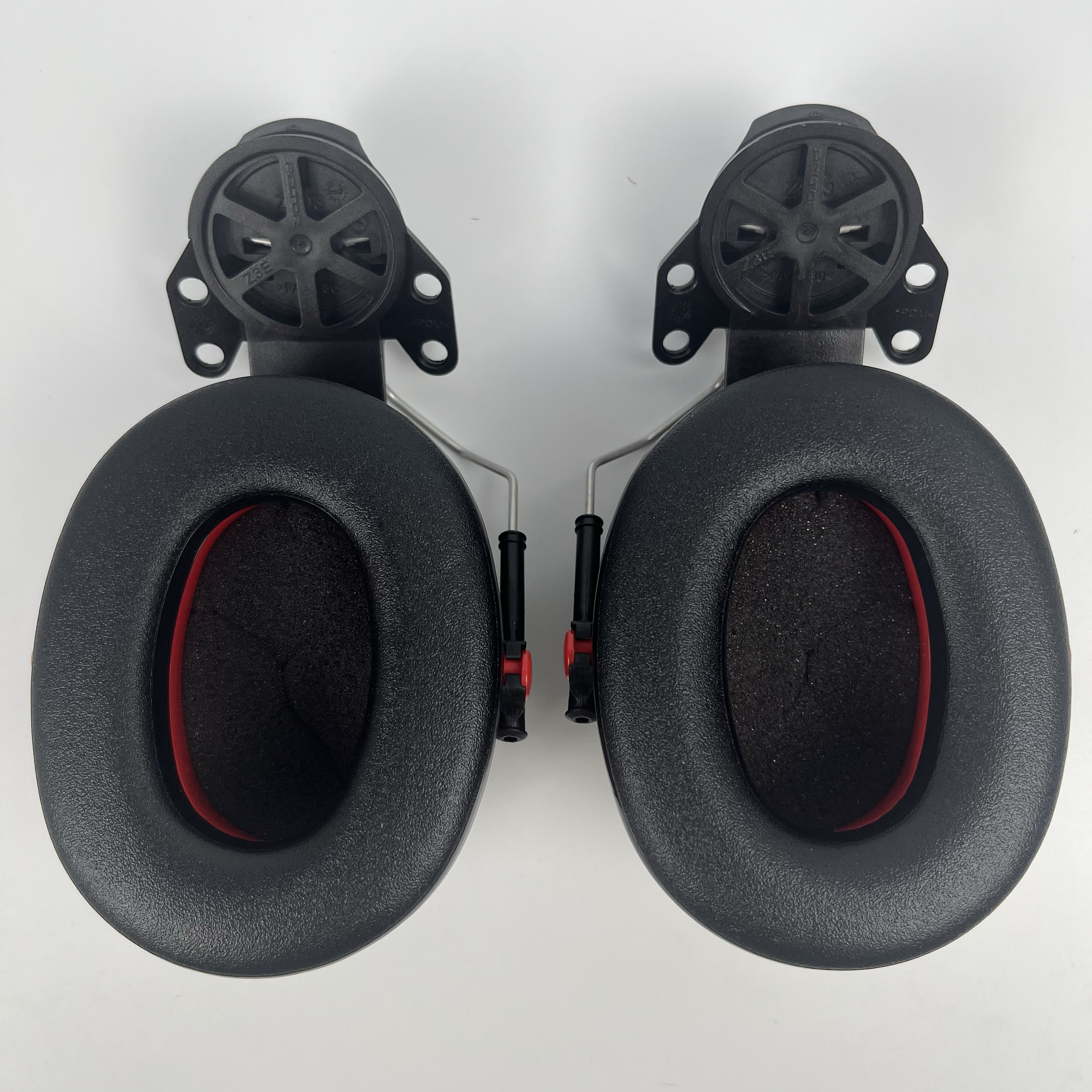 Hard Hat Attached Ear Protection Industrial Grade Earmuffs Noise Reduction