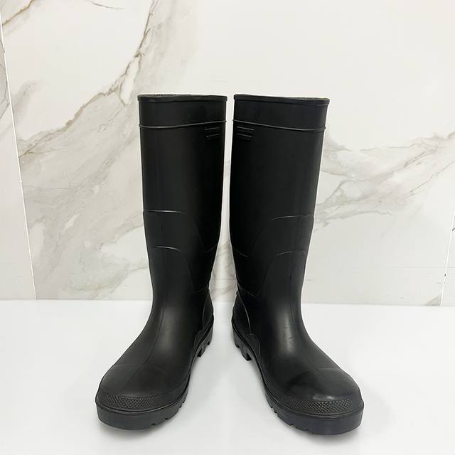 Good Quality Men PVC Safety Labor Safety Rain Boots Safety Rain Boots
