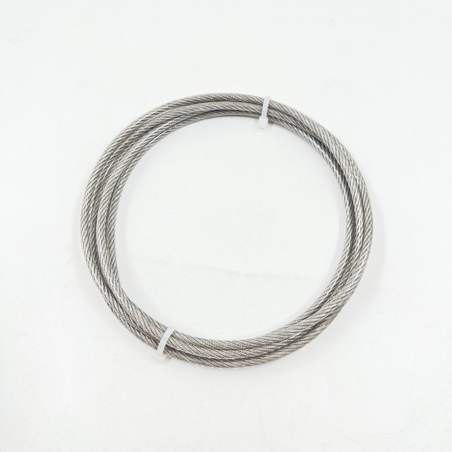 7*7 SS304 Stainless Steel PVC Coated Steel Wire Rope