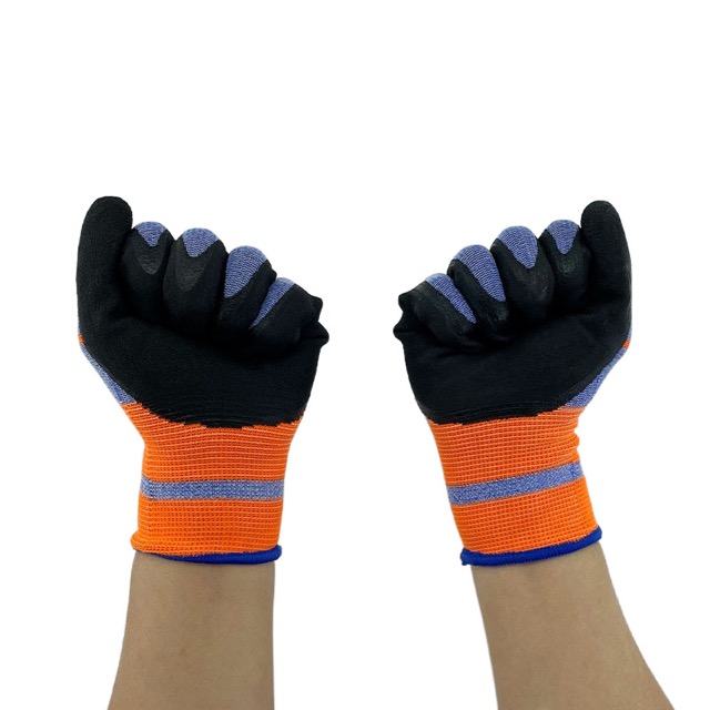 Non-Slip Gloves Wear-Resistant Rubber Dipped Safety Gloves