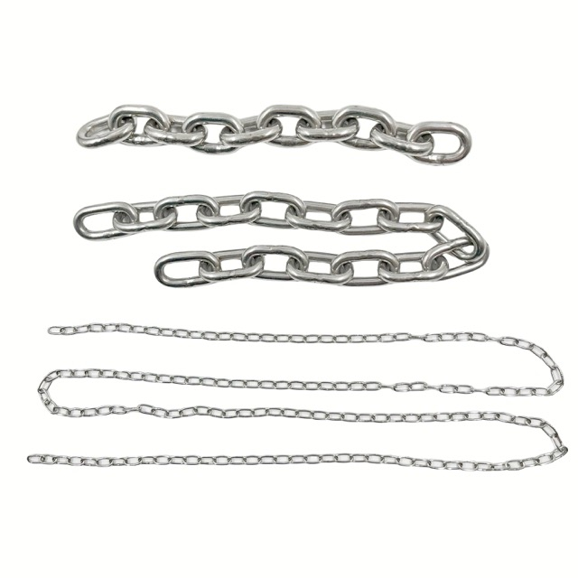 Short Long 304 Stainless Steel Link Chain