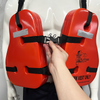  Factory Professional Red NBR 3-Piece Lifejacket Portable Lightweight Safety Life Jacket Vest