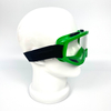 PPE Supplier Headband PC Clear Lens Fire Retardant Firemen Safety Glasses
