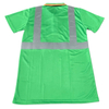 Custom Polo Shirts Quick Dry Short Sleeves Shirts with Reflective Stripe