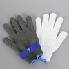 Stainless Steel Mesh Metal Glove Food Grade Kitchen Cooking Butcher Meat Cutting Safety Gloves