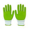 Garden Gloves Green Anti-slip Rubber Safety Glove Wholesale Industrial Protective Garden Working Gloves