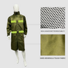 2026 New Design High Visibility Industrial Reflective Safety Raincoat Long Sleeve One-piece Waterproof Raincoat