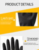 High Quality Resistant Chemical Industrial Latex Gloves Thick Safety Gloves Anti-slip Labor Protection Glove
