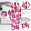 Nitrile Coated Palm Anti-static Color Nylon Woven Gardening Picking Wear protection Safety Work Gloves