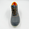 Men's Outdoor Leather Boots Iron Toe Cap Waterproof Upper Safety Shoes