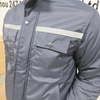 Thickened Waterproof Work Clothes Cotton Jackets Cold Resistant Clothing with Reflective Strips