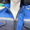 Reflective Strip Anti-static Protective Work Jacket for Winter Workshop Work