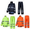 Traffic Safety Raincoat Polyester Reflective Raincoat