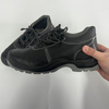 Professional Slip-Resistant Lightweight Protective Leather Safety Shoes for Men with PU Outsole