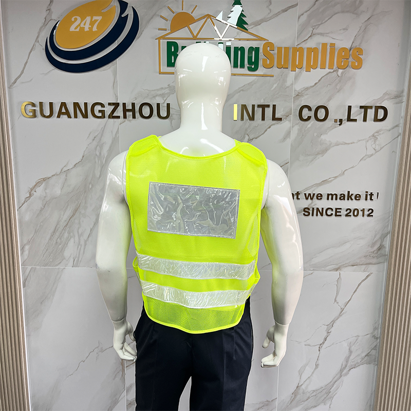 High Quality Custom Logo High-Visibility Reflective Safety Vest for Traffic Road Commander Working Clothes