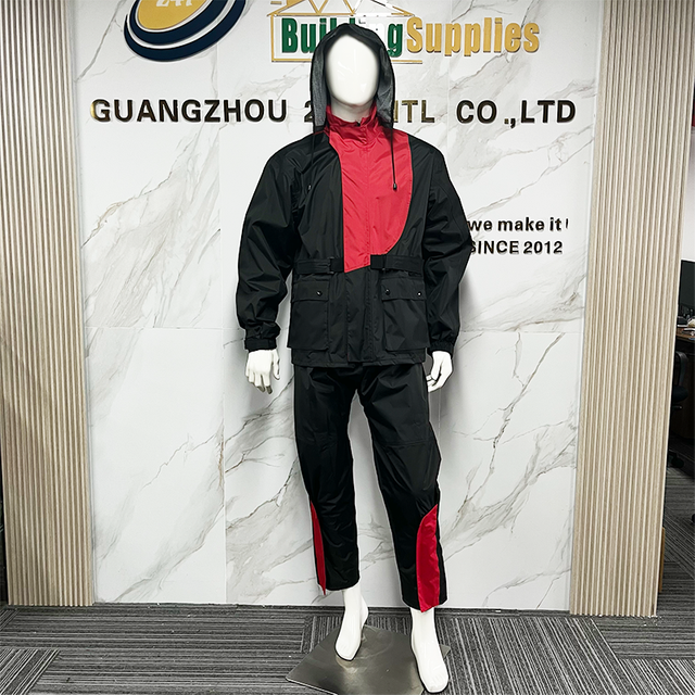 Fashion OEM Custom Safety Workwear High Visibility Waterproof Safety Raincoat