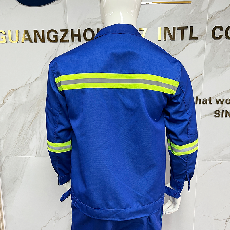 High Visibility Safety Clothes with Logo Breathable Work Clothes Safety Clothes with Security Guard Workwear 