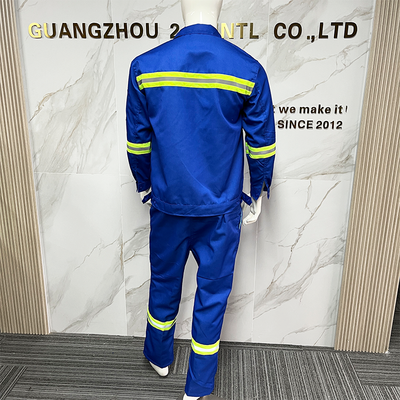 High Visibility Safety Clothes with Logo Breathable Work Clothes Safety Clothes with Security Guard Workwear 