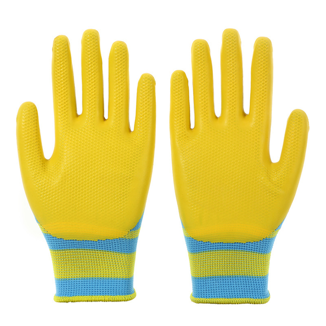 Anti Slip PU Palm Work Gloves Comfortable Industrial Grip Glove