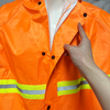 Safety Raincoat EVA/PVC/PU 100% Waterproof Workers Poncho Raincoat Rainwear