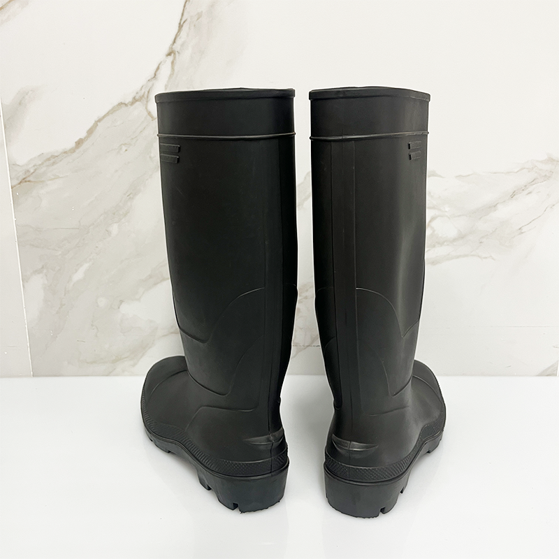 Good Quality Men PVC Safety Labor Safety Rain Boots Safety Rain Boots
